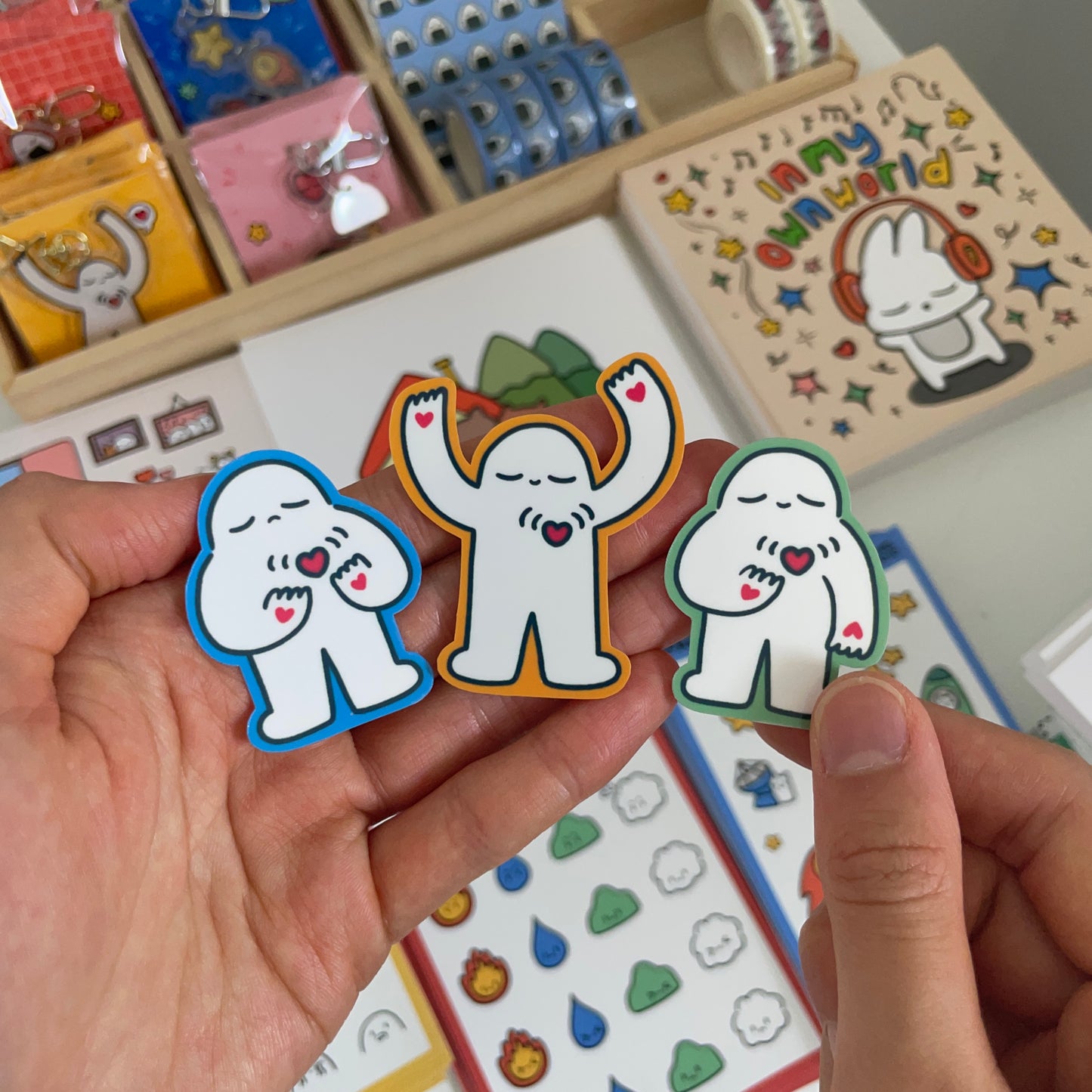 I Feel Deeply Sticker Pack (3 pcs)