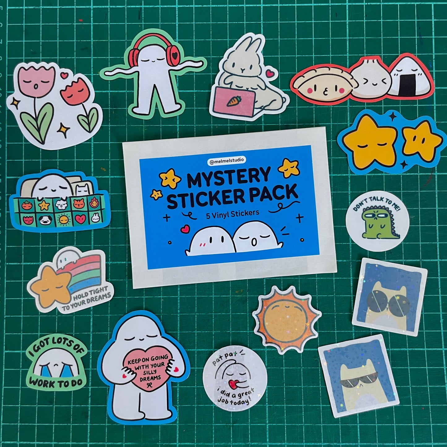 Mystery Sticker Pack (5 pcs)
