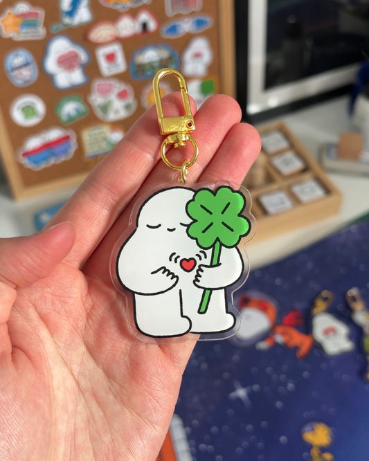 Clover Keychain
