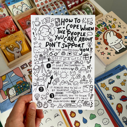 How To Cope When the People You Care About Don’t Support You Print