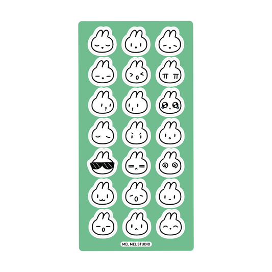 Bunnies Sticker Sheet
