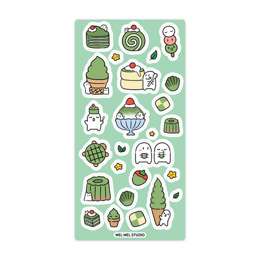 Matcha Sticker Sheet