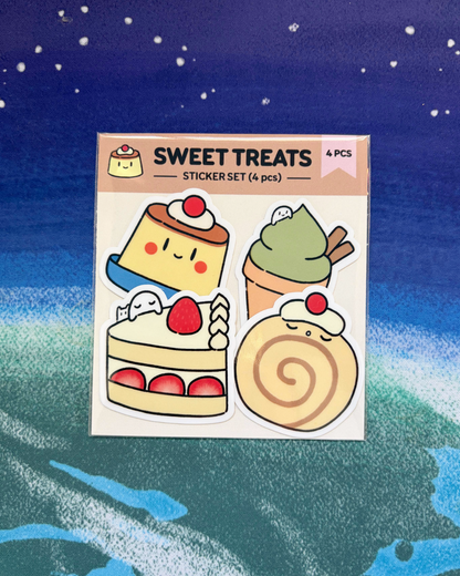 Sweet Treats Sticker Set (4 pcs)