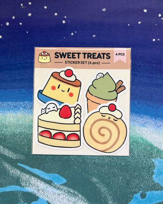 Sweet Treats Sticker Set (4 pcs)