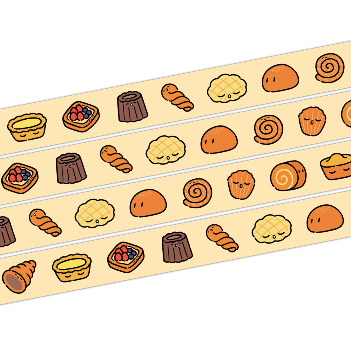 Baked Goods B Washi Tape