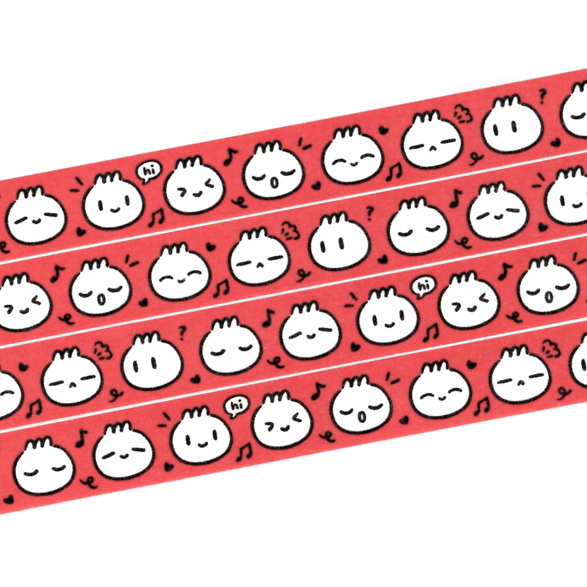 Bao Dumpling Washi Tape 🥟