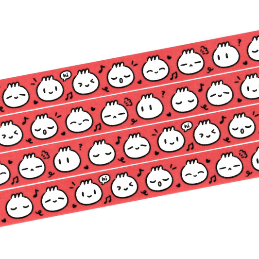 Bao Dumpling Washi Tape 🥟