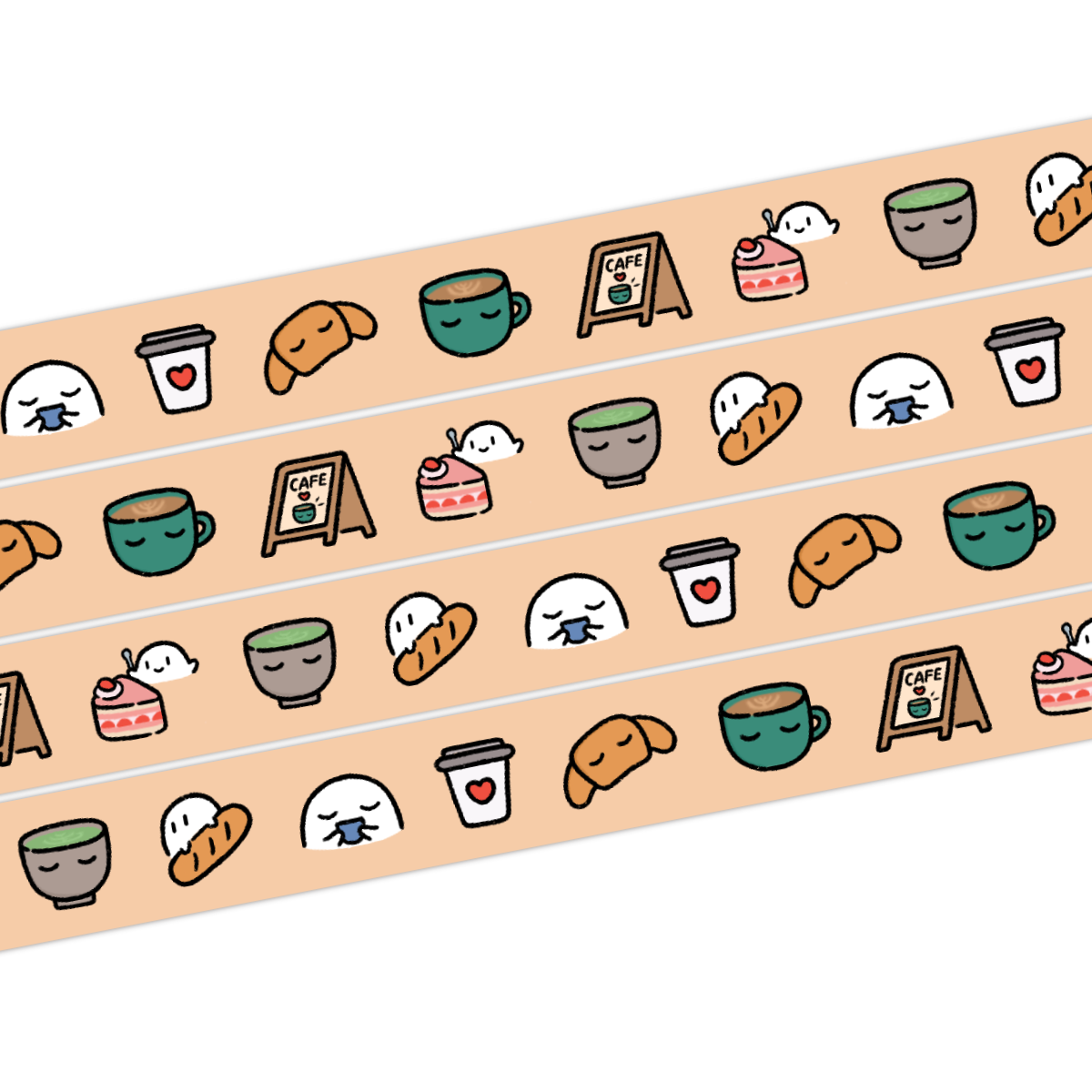Cafe Washi Tape