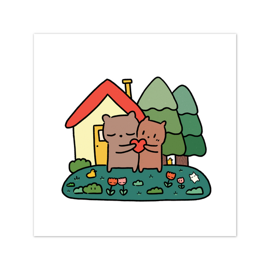 Together We Build a Home Print
