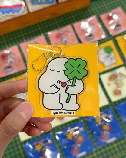 Clover Keychain