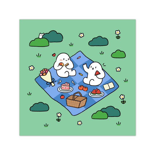 'Cosy Picnic Day' Print