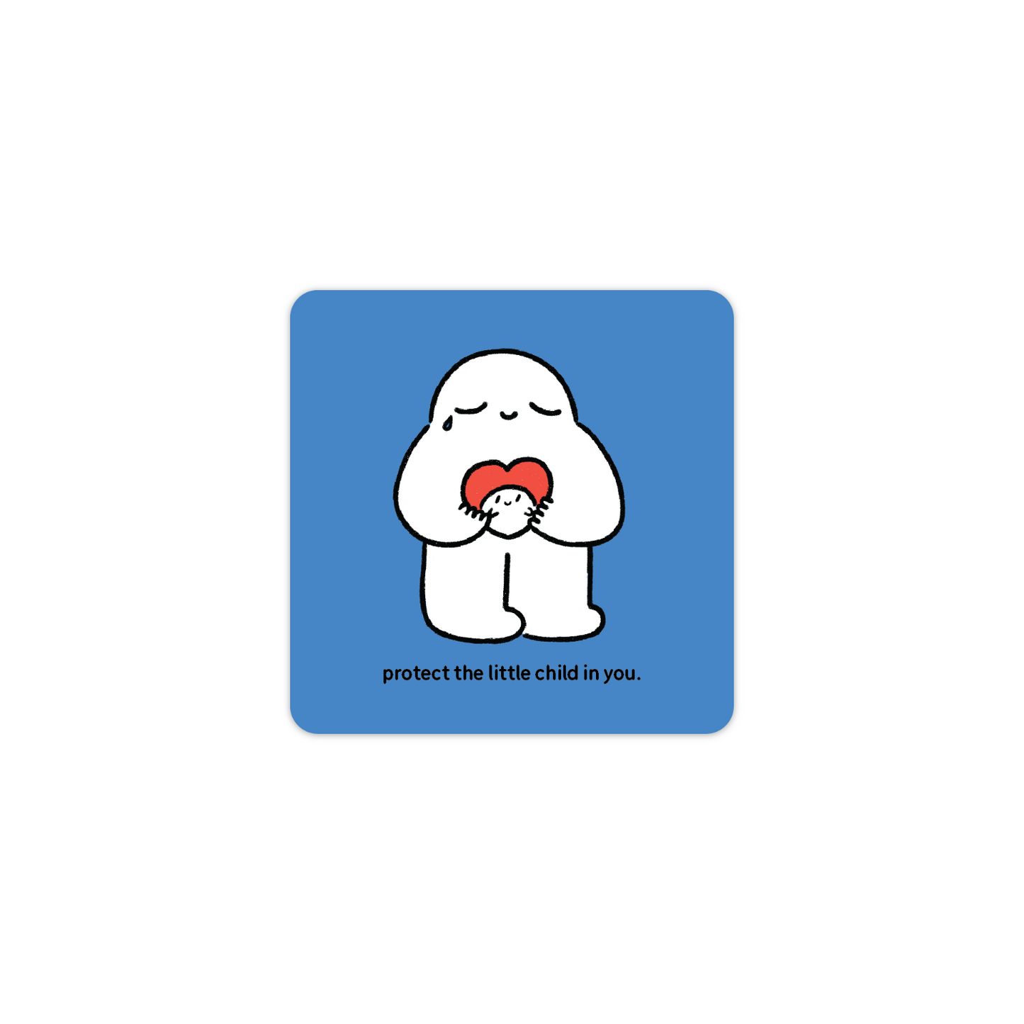 'Protect your inner child' Mini Print