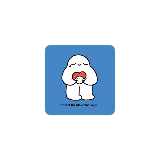'Protect your inner child' Mini Print