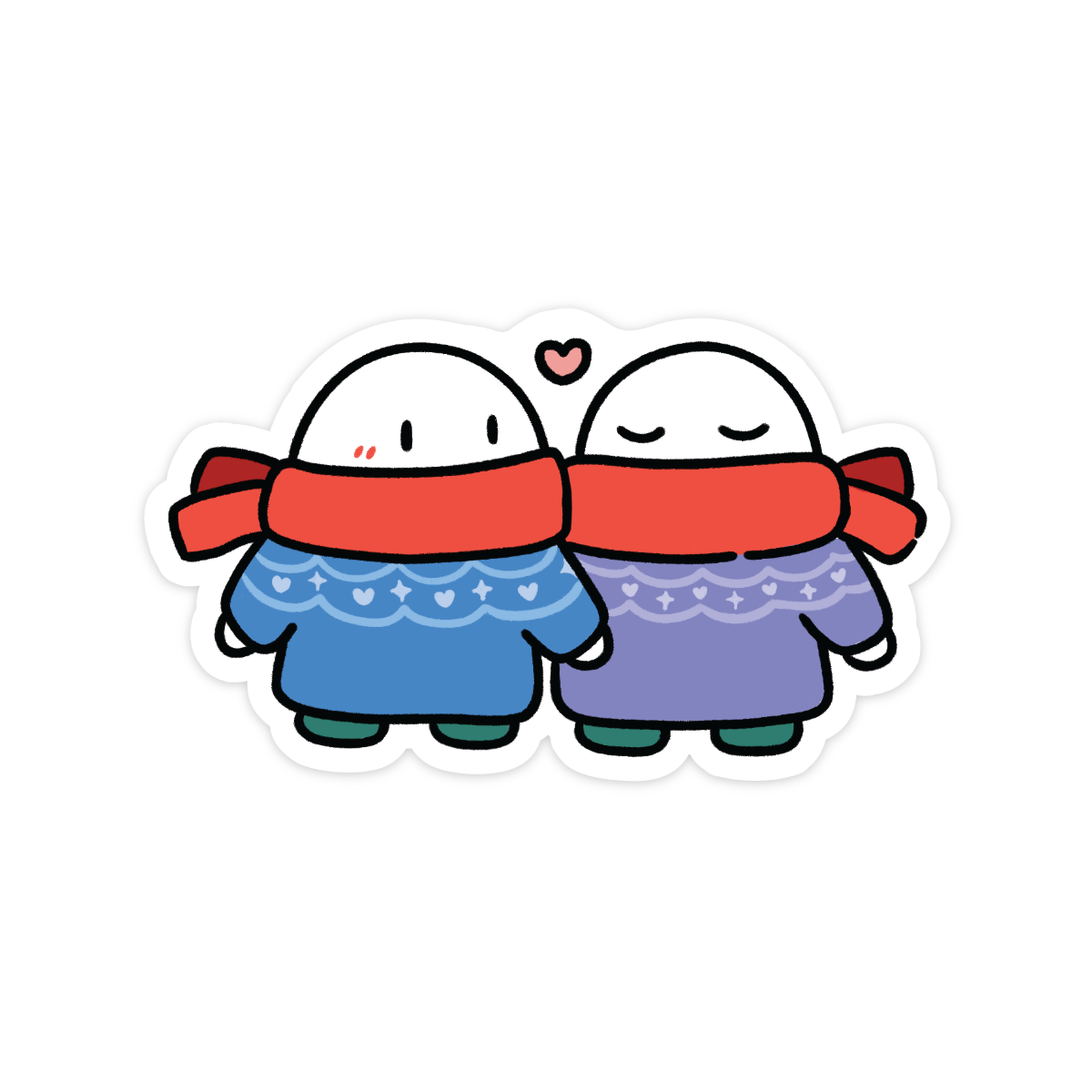 Scarf Sticker